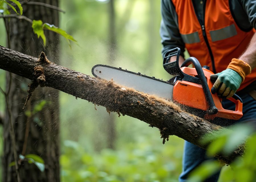 Tree service project by Sterling Tree & Lawn Service in Lakemoor, IL