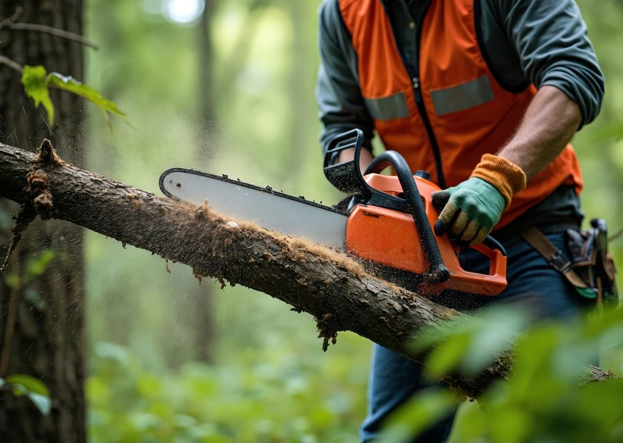 Tree service project by Tames Tree Services & Landscaping in North Londonderry, PA