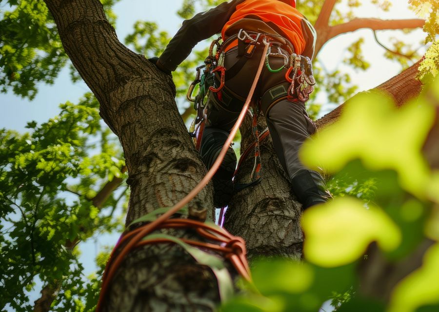 Tree service project by Grizzly Tree Service in Etowah, NC