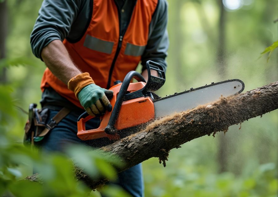 Tree service project by GE Tree Service in Lower Salford, PA