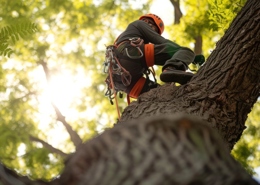 Tree service project by Island Greenery Landscape in Oakwood, GA