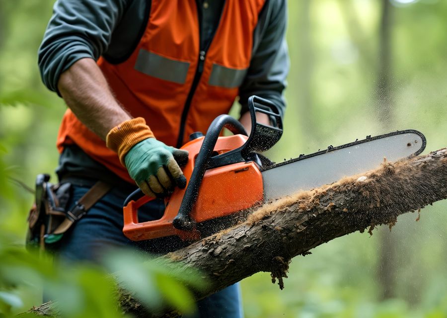 Tree service project by Chop & Chip Tree Service LLC in Valparaiso, IN