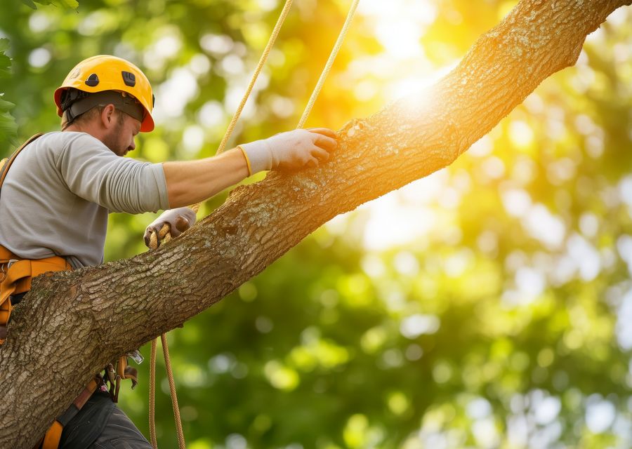 Tree service project by Willco Tree LLC in Greensboro, VT