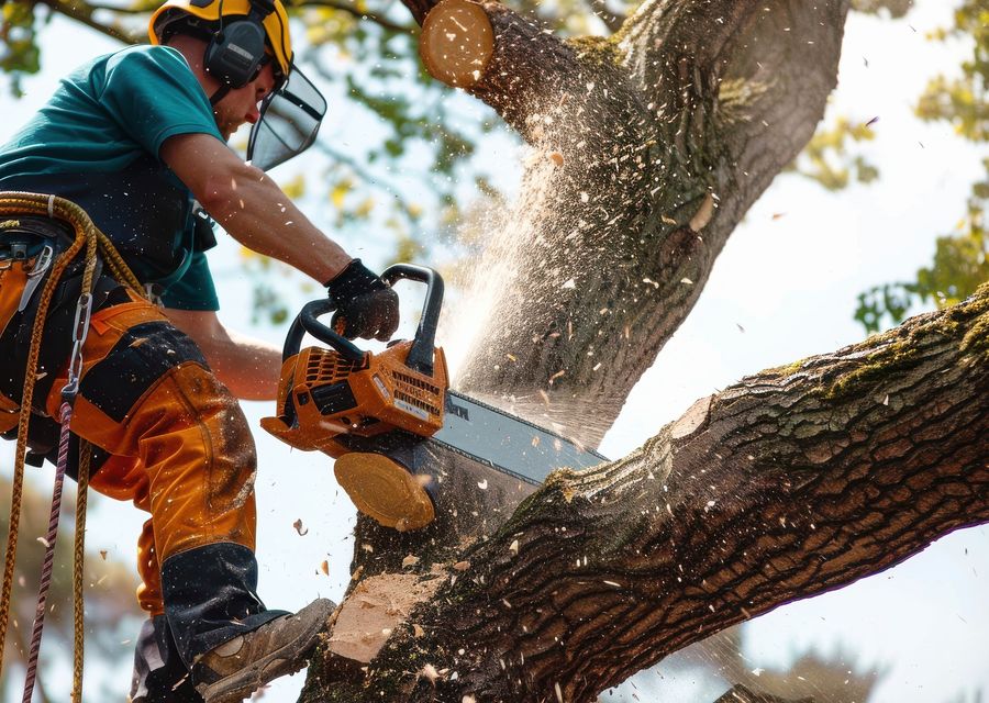 Tree service project by Grove Tree Service & Landscaping in Caernarvon, PA