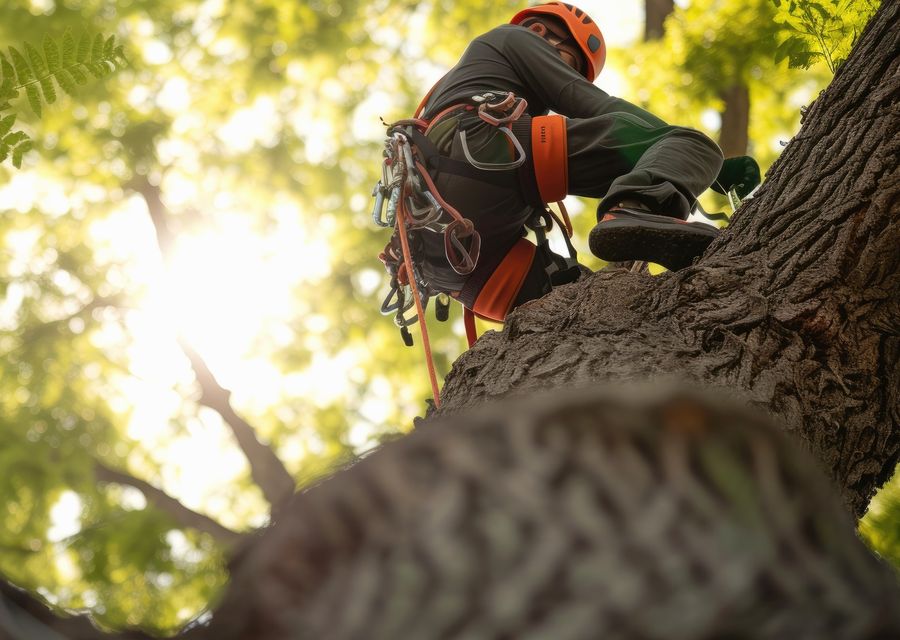 Tree service project by Robert Tree Services in Milton, NH