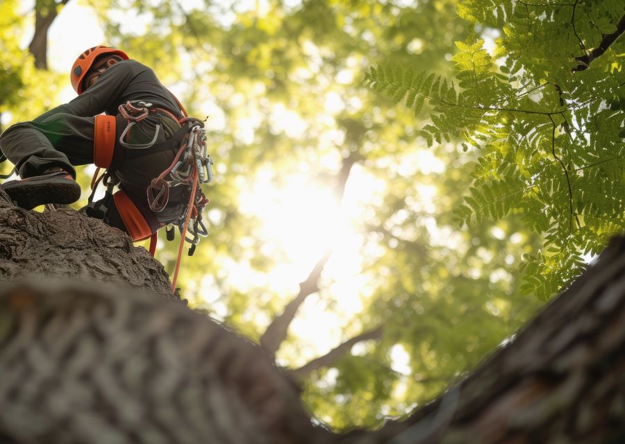 Tree service project by Nassau Tree Service in Naperville, IL